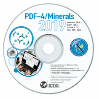 PDF-4+2019礦物版衍射數(shù)據(jù)庫卡片