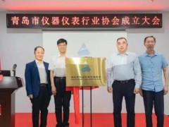 盛瀚主持青島市儀器儀表行業(yè)協(xié)會(huì)成立大會(huì)，并獲選為秘書(shū)長(zhǎng)單位