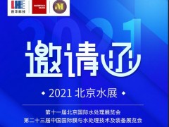 邀請函丨2021北京水展，來連華科技1H055給你“好看”