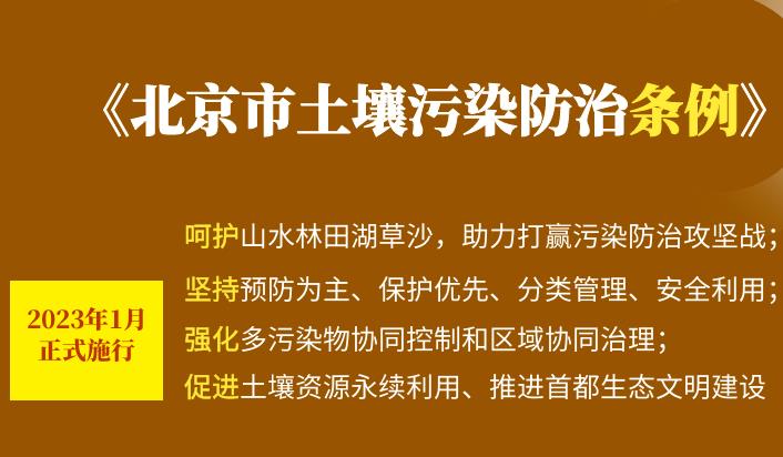 北京市土壤污染防治條例